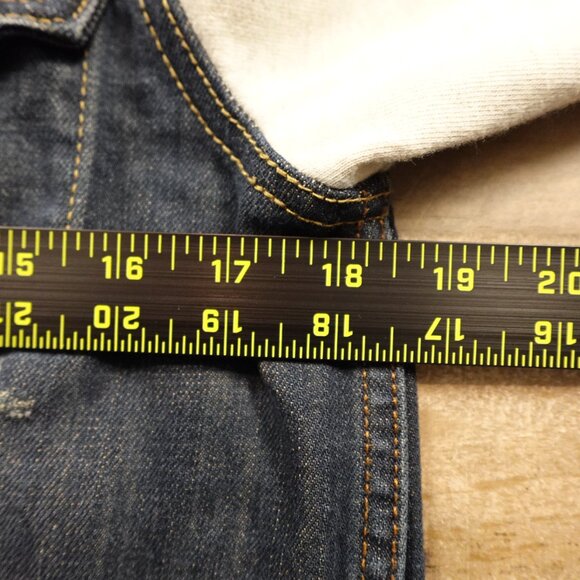 Levi’s Denim Trucker Jacket Hoodie Youth Large Blue Jean Sweatshirt - Picture 5 of 10